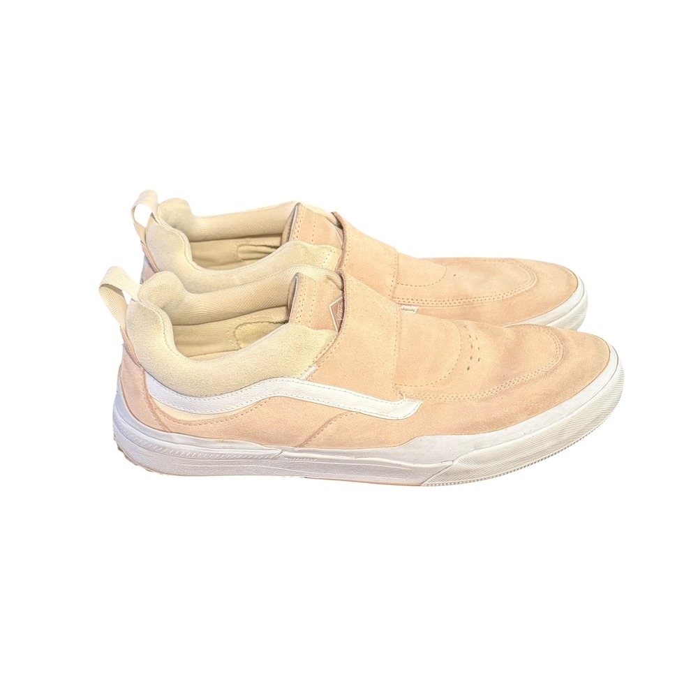 Vans Kyle Walker Pro Suede Skate Shoes Peach Apricot Strap Mens 13